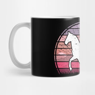 Horse Pink Sunset Mug